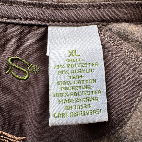 Vintage ORVIS Men's Fleece Sportsman's Vest - Picture 6 of 7